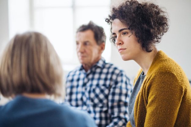 When is Residential Treatment Necessary_ (1) woman looking at another woman