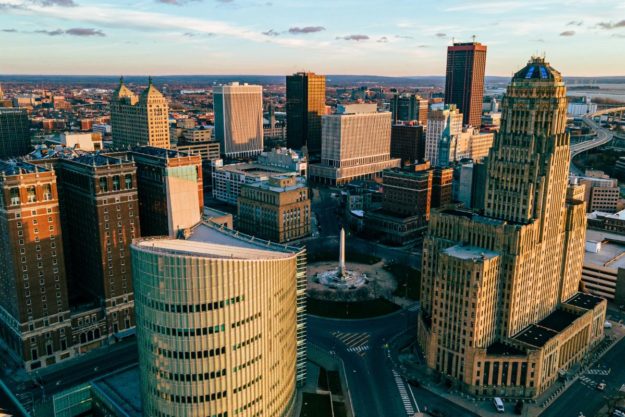 Discover Residential Treatment Near Buffalo, NY a picture residential of downtown Buffalo to represent treatment near buffalo